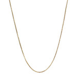 Chaîne d'occasion or 750 jaune maille forcat 63 cm - vue 1