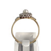 Bague d'occasion or 750 2tons perle de culture diamants - vue V3