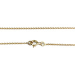 Collier d'occasion or 750 jaune perle de culture - vue 3