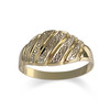 Bague d'occasion  or 2 tons 750 diamant - vue V1