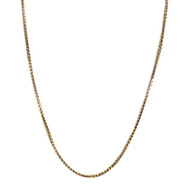 Collier d'occasion or 750 jaune maille fantaisie