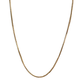 Collier d'occasion or 750 jaune maille fantaisie