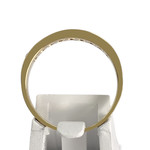 Bague d'occasion or 750 jaune zirconias rubis - vue 3