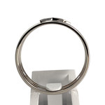 Bague MAUBOUSSIN d'occasion or 750 blanc diamants - vue 3