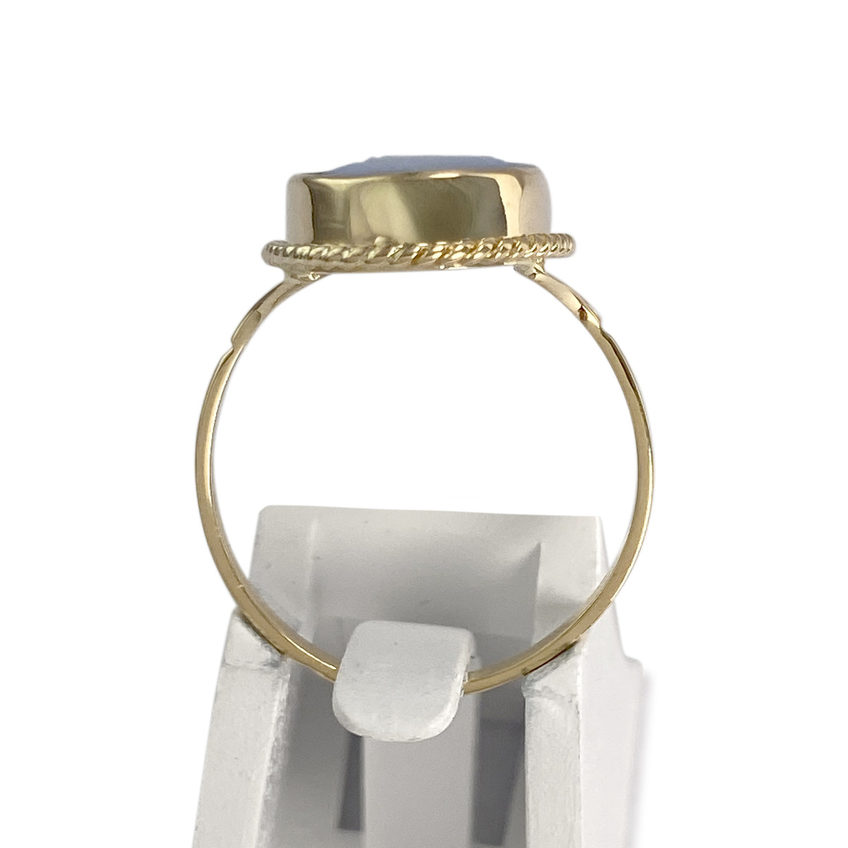 Bague d'occasion or 750 jaune camée - vue 3