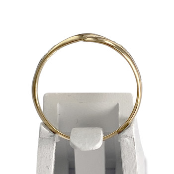 Bague d'occasion  or 2 tons 750 diamants