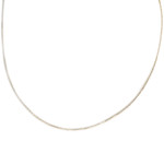 Chaîne d'occasion or 750 jaune maille forcat 42 cm - vue 1