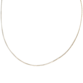 Chaîne d'occasion or 750 jaune maille forcat 42 cm