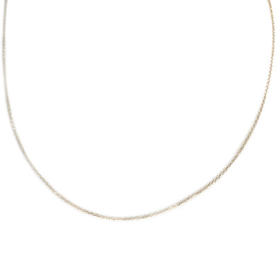 Chaîne d'occasion or 750 jaune maille forcat 42 cm - vue 1