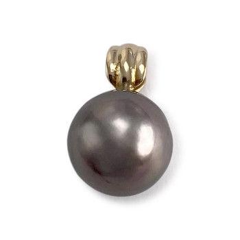 Pendentif d'occasion or 750 jaune perle de Tahiti