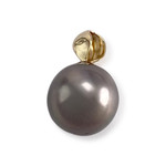 Pendentif d'occasion or 750 jaune perle de Tahiti - vue 2