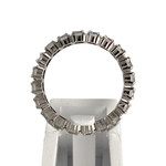 Bague d'occasion or 750 blanczirconias - vue 3