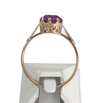 Bague d'occasion or 585 rose