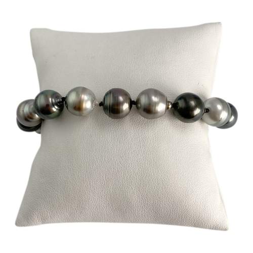 Bracelet d'occasion or 750 jaune perlede tahiti