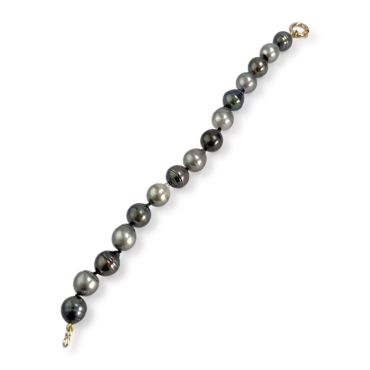 Bracelet d'occasion or 750 jaune perlede tahiti - vue 3