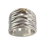 Bague MAUBOUSSIN d'occasion argent 925 diamant - vue 1