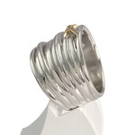 Bague MAUBOUSSIN d'occasion argent 925 diamant - vue 2
