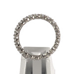 Bague d'occasion platine gris diamant - vue 3
