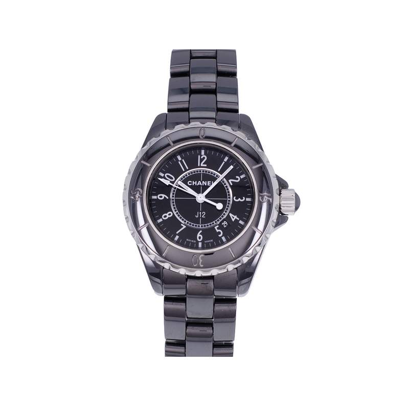 Montre d'occasion CHANEL J12 femme quartz bracelet céramique - vue 1