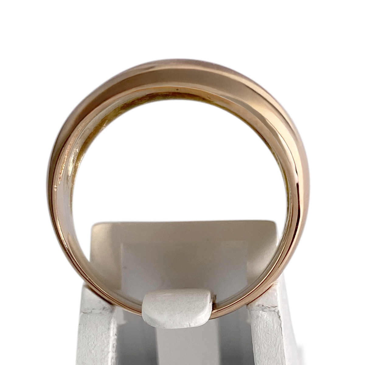 Bague d'occasion 3 ors 750 diamants - vue 3