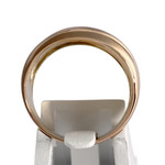 Bague d'occasion 3 ors 750 diamants - vue 3