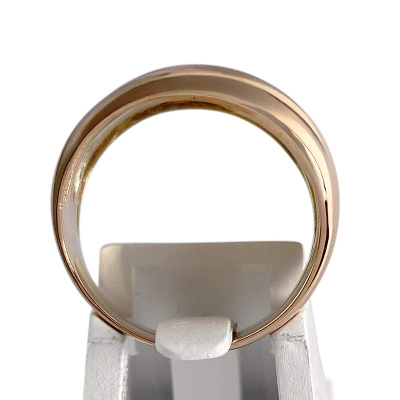 Bague d'occasion 3 ors 750 diamants - vue 3
