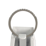 Bague d'occasion or 750 blanc diamants - vue 3