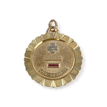 Pendentif d'occasion or 750 jaune