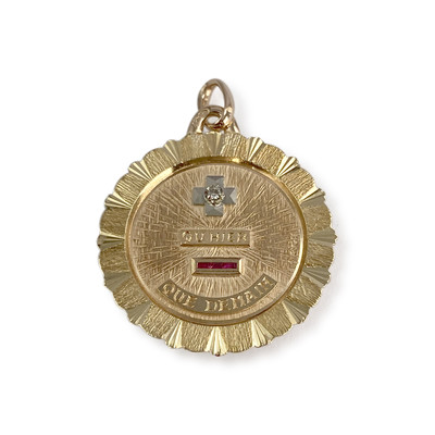 Pendentif d'occasion or 750 jaune