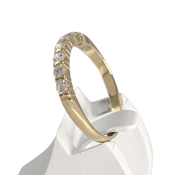 Bague d'occasion or 750 jaune diamants