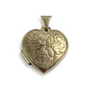 Pendentif coeur d'occasion or 750 jaune - vue V1