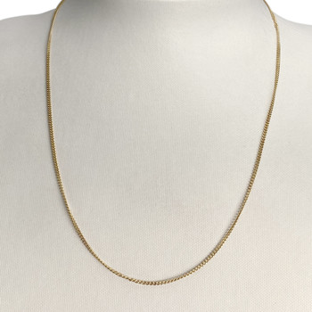 Secondhand gold chain 750 yellow chainmail 52.5 cm