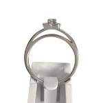 Bague MAUBOUSSIN d'occasion or 750 blanc diamants - vue 3