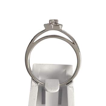 Bague MAUBOUSSIN d'occasion or 750 blanc diamants
