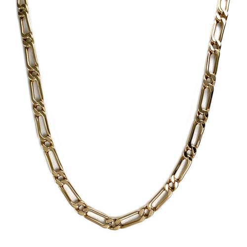 Collier d'occasion or 750 jaune maille cheval et alternée