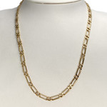 Collier d'occasion or 750 jaune maille cheval et alternée - vue 2