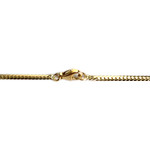Collier d'occasion or 750 jaune saphir diamant - vue 3