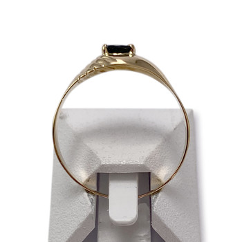 Bague d'occasion or 750 jaune saphir