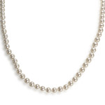 Collier d'occasion or 750 jaune chocker perle de culture de chine - vue 1