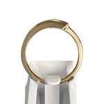 Bague d'occasion or 750 jaune saphir - vue 3