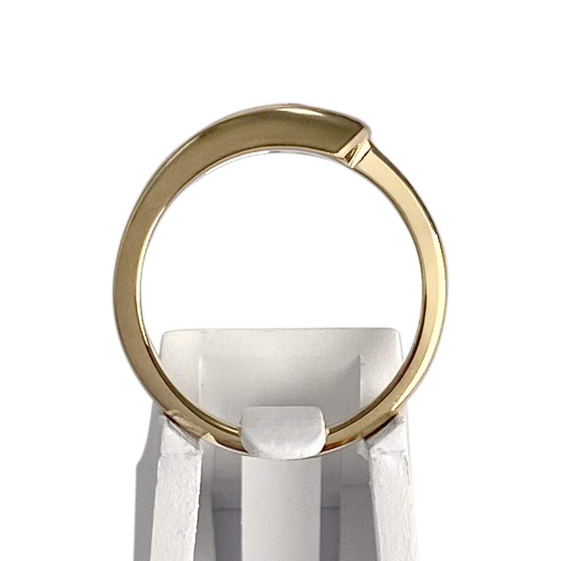 Bague d'occasion or 750 jaune saphir - vue 3