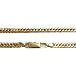 Collier d'occasion or 750 jaune maille anglaise - vue 3