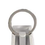 Bague d'occasion or 750 blanc diamants - vue 3
