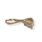 Pendentif d'occasion or 750 jaune diamant - vue 2