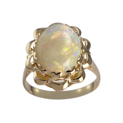 Bague d'occasion or 750 jaune opale - vue 1