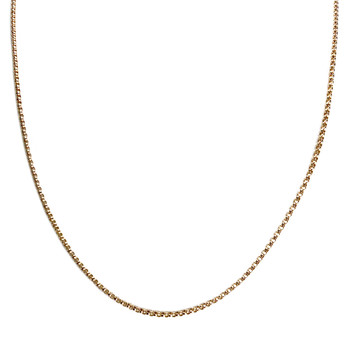 Collier d'occasion or 750 jaune maille jaseron
