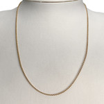 Collier d'occasion or 750 jaune maille jaseron - vue 2