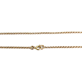 Collier d'occasion or 750 jaune maille jaseron