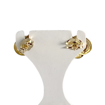 Boucles d'oreilles d'occasion  or 750 2 tons saphirs