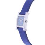 Montre d'occasion HERMES Heure H femme quartz bracelet cuir cresus - vue D2
